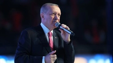 CANLI-Cumhurbaşkanı Erdoğan, Milli Muharip Uçağın adının "KAAN" olduğunu açıkladı