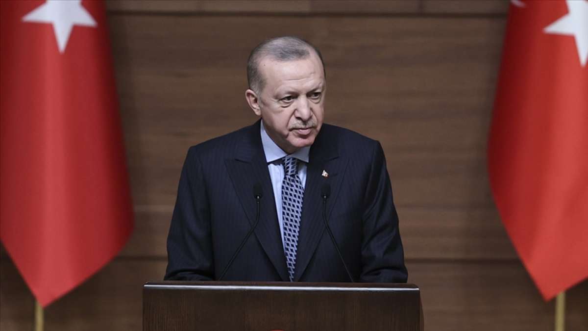 CANLI: Cumhurbaşkanı Erdoğan: Toplumların asıl zenginliği medeniyete yaptıkları katkıyla ölçülür