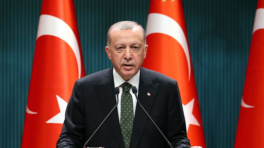 CANLI: Cumhurbaşkanı Erdoğan: Ülkemizi yeni bir yükseliş dönemine sokmakta kararlıyız
