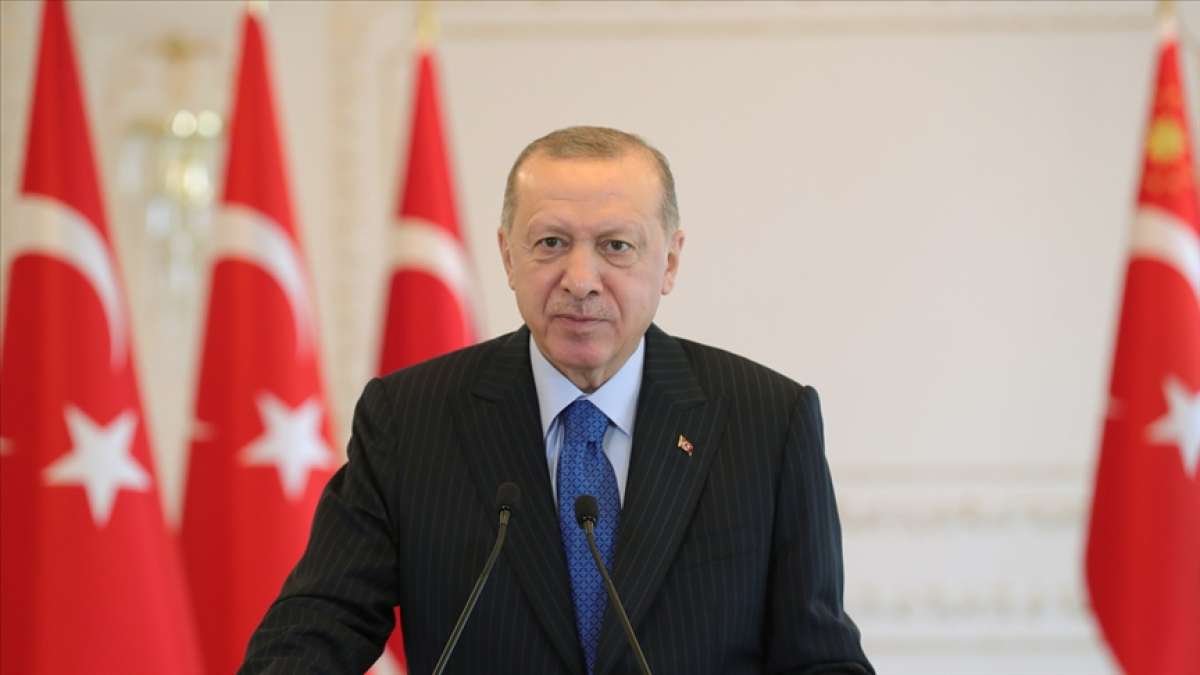CANLI: Cumhurbaşkanı Erdoğan: Yerli kaynaklarımıza dayalı bir enerji sektörü kurmayı amaçlıyoruz