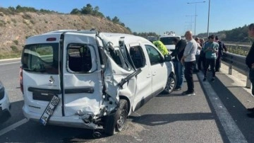 Çekmeköy'de zincirleme trafik kazası: 6 araçta hasar oluştu!