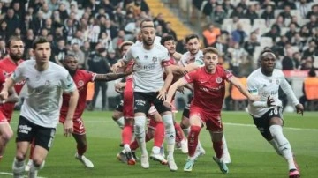 Cenk Tosun penaltı ka&ccedil;ırdı! Beşiktaş 1 puana razı oldu