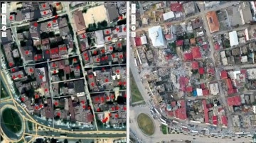 Çevre, Şehircilik ve İklim Değişikliği Bakanlığı, uydu ve İHA'larla hasar tespiti yapıyor