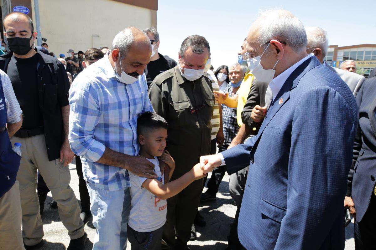 CHP Genel Başkanı Kemal Kılıçdaroğlu'ndan Gaziantep'te esnaf ziyareti