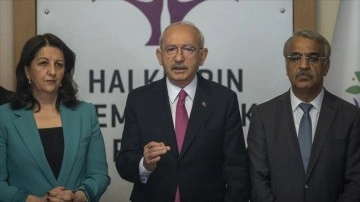 CHP Genel Başkanı Kılıçdaroğlu HDP'yi ziyaret etti