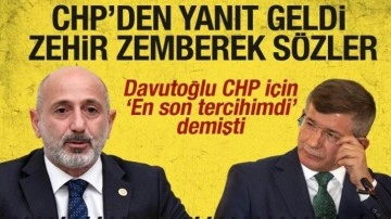 CHP'den Davutoğlu'na sert tepki: Tek başlarına girip, boylarının ölçüsünü alsınlar!