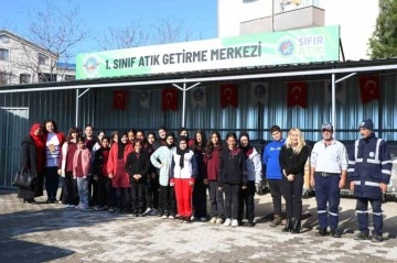Çiftlikköy’de öğrenciler sıfır atık eğitim atölyesine katıldı