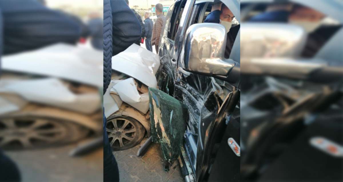 Çınar'da trafik kazası: 2 yaralı