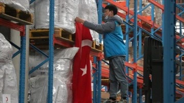Çin'in afet yardımları Kırıkhan'ın kırsal mahallelerinde depremzedelere ulaştırılıyor