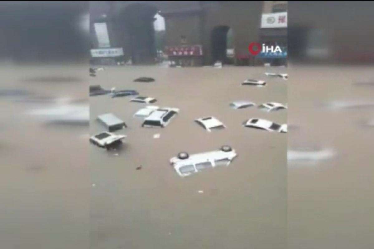 Çin'in Henan eyaletinde sel: 10 binden fazla kişi tahliye edildi