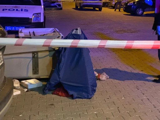 &Ccedil;&ouml;p konteynerinden &ccedil;ıkan kan dondurdu