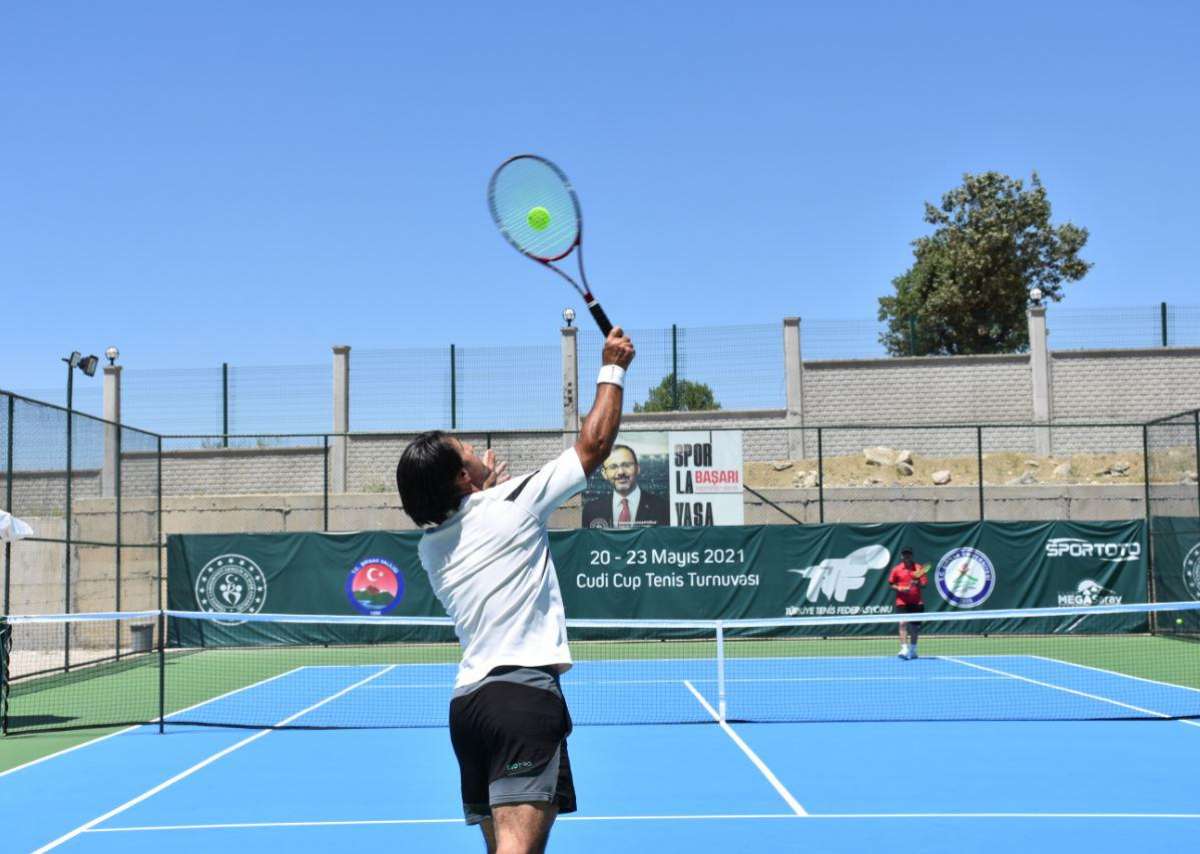 Cudi Cup Ulusal Tenis Turnuvası başladı