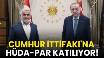 Cumhur İttifakı'na Hüda-Par Katılıyor!