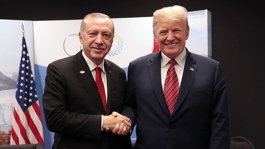Cumhurbaşkanı Erdoğan, ABD Başkanı Trump’a mesaj gönderdi