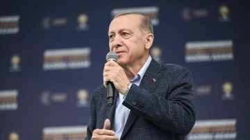 Cumhurbaşkanı Erdoğan, Ankara'nın Mamak ilçesinde düzenlenen mitingde konuştu