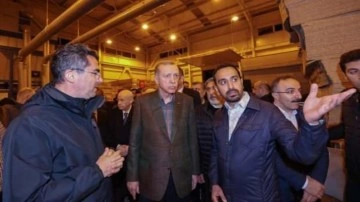 Cumhurbaşkanı Erdoğan, Antakya Mobilyacılar İhtisas Sanayi Sitesi'ni ziyaret etti