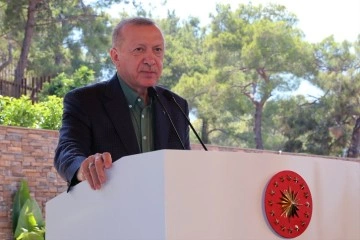 Cumhurbaşkanı Erdoğan, Bartın'da açıklamalarda bulunuyor