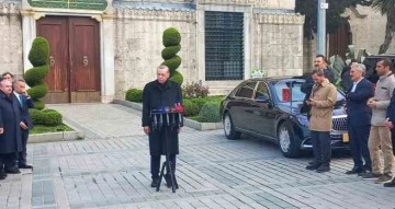 Cumhurbaşkanı Erdoğan bayram namazını Ayasofya&rsquo;da kıldı
