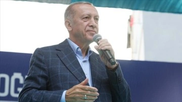 Cumhurbaşkanı Erdoğan, Beyoğlu'nda düzenlenen mitingde konuştu