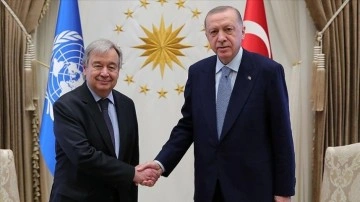 Cumhurbaşkanı Erdoğan, BM Genel Sekreteri Antonio Guterres ile telefonda görüştü