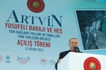 Cumhurbaşkanı Erdoğan: 'Cumhuriyet tarihinin en gurur verici eseri'