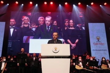 Cumhurbaşkanı Erdoğan, "Cumhuriyeti Kuran ve Yaşatan Kadınlar" programında konuştu