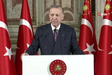 Cumhurbaşkanı Erdoğan: 'Daima sanatçıların arasında yer aldık, yer almayı sürdüreceğiz'