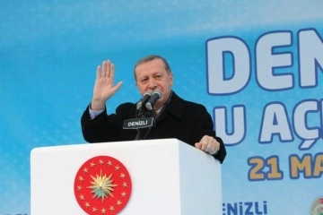Cumhurbaşkanı Erdoğan, Denizli'de 232 tesisin açılışını yapacak