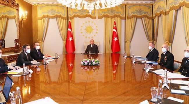 Cumhurbaşkanı Erdoğan, Dış Politika Değerlendirme Toplantısı'na başkanlık etti