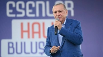 Cumhurbaşkanı Erdoğan Esenler'de vatandaşlara hitap etti