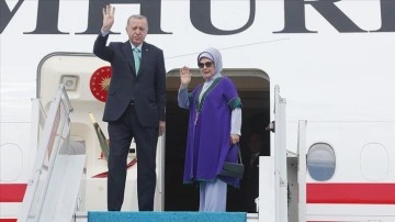 Cumhurbaşkanı Erdoğan, G-20 Liderler Zirvesi'ne katılmak üzere Hindistan'da