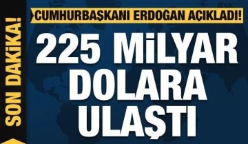  Cumhurbaşkanı Erdoğan, 2021 yılı ihracat rakamını açıkladı: Bu bir rekordur