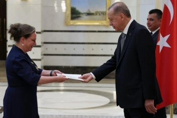 Cumhurbaşkanı Erdoğan, İsrail Büyükelçisi Irit Lillian’ı kabul etti