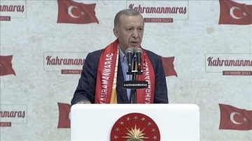 Cumhurbaşkanı Erdoğan Kahramanmaraş’ta vatandaşlara hitap etti