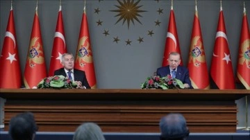 Cumhurbaşkanı Erdoğan: Karadağ'ın AB'ye tam üye olmasını destekliyoruz
