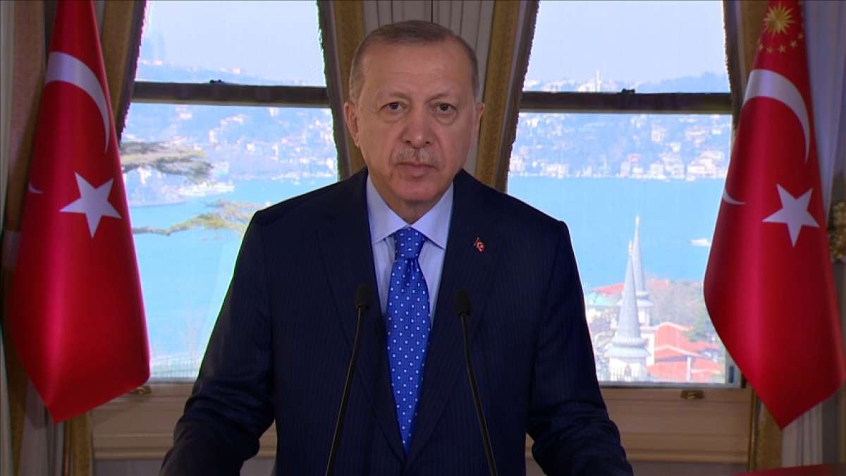 Cumhurbaşkanı Erdoğan: Kovid-19'a karşı mücadeleyi başarıyla sonuçlandırmakta kararlıyız