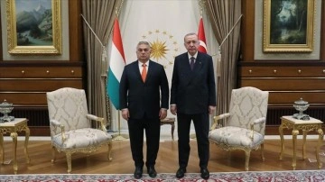Cumhurbaşkanı Erdoğan, Macaristan Başbakanı Orban onuruna akşam yemeği verdi