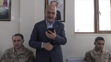 Cumhurbaşkanı Erdoğan, Mahya Tepe &Uuml;s B&ouml;lgesi'ndeki g&uuml;venlik g&uuml;&ccedil;lerinin Ramazan Bayramı'nı