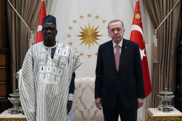 Cumhurbaşkanı Erdoğan, Mali Büyükelçisi Coulibaly'yi kabul etti