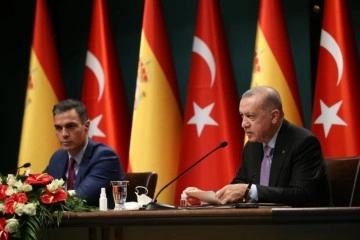 Cumhurbaşkanı Erdoğan - PerezCastejon ortak basın toplantısı