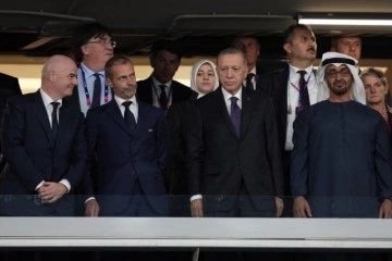 Cumhurbaşkanı Erdoğan, Şampiyonlar Ligi Finali'ni takip etti