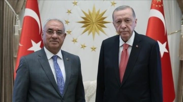 Cumhurbaşkanı Erdoğan siyasi parti liderlerini kabul etti