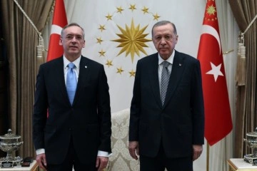 Cumhurbaşkanı Erdoğan, Uruguay Büyükelçisi Hugo Cayrus’u kabul etti
