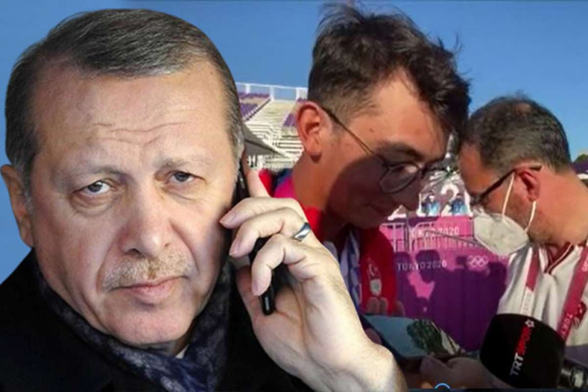 Cumhurbaşkanı Recep Tayyip Erdoğan'dan Mete Gazoz'a tebrik telefonu