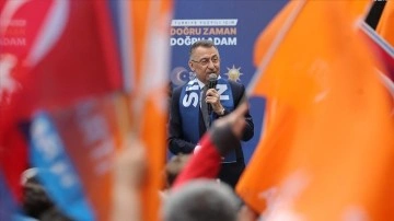 Cumhurbaşkanı Yardımcısı Oktay, AK Parti Sincan Seçim Koordinasyon Merkezi'nin açılışını yaptı