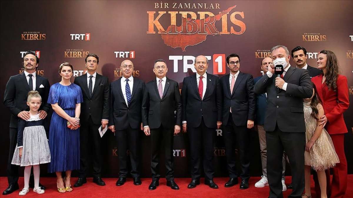 Cumhurbaşkanı Yardımcısı Oktay, KKTC'de 'Bir Zamanlar Kıbrıs' dizisinin galasına katı