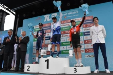 Cumhurbaşkanlığı Bisiklet Turu'nun Gelibolu-Tekirdağ etabını Patrick Bevin kazandı