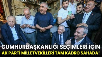 Cumhurbaşkanlığı Seçimleri İçin Ak Parti Milletvekilleri Tam Kadro Sahada!