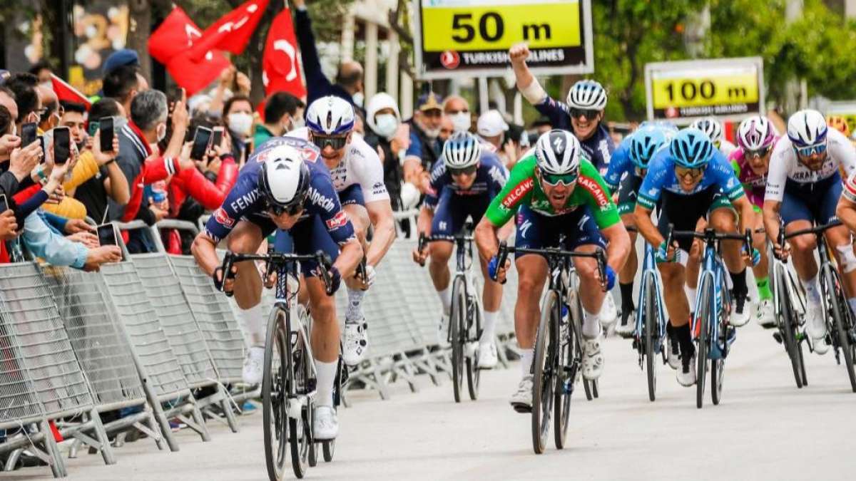 Cumhurbaşkanlığı Türkiye Bisiklet Turunun 7. etabı yine Philipsen'in