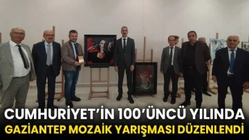 Cumhuriyet’in 100’üncü Yılında Gaziantep Mozaik Yarışması Düzenlendi